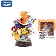 19Cm Pokemon Charizard Game Console Mewtwo Actie Anime Figuur Pikachu Cosplay Set Een Stuk Model Verzamelen Speelgoed Voor Kids gift