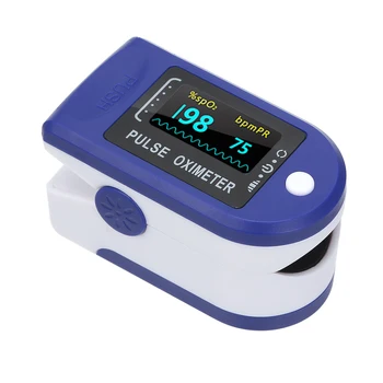 

Portable Finger Pulse Blood Oximeter Oxygen Meter Clip Type SPO2 PR Pulsioximetro Oximetro Finger De Pulso De Dedo Saturation