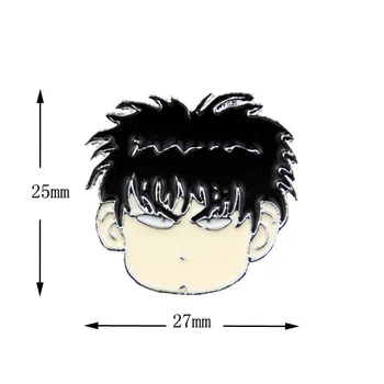 

100pcs Harajuku Badges Slamdunk Rukawa Kaede Lapel Pin Anime Brooch Pin For Wholesale