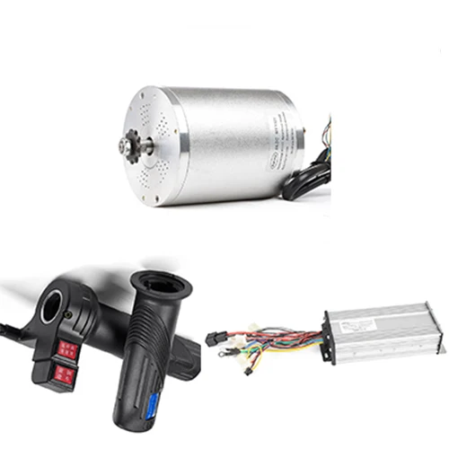 60V 2000W NO foot 48 в 60 в 2000 Вт Электрический мотор для велосипеда, комплект для преобразования, Электрический скутер, бесщеточный контроллер двигателя с обратным поворотом дроссельной заслонки - Цвет: 60V 2000W NO foot