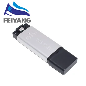 

10PCS Aluminum shell CP2102 USB 2.0 to TTL UART Module 5Pin Serial Converter STC Replace FT232 Module support 5v/3.3v