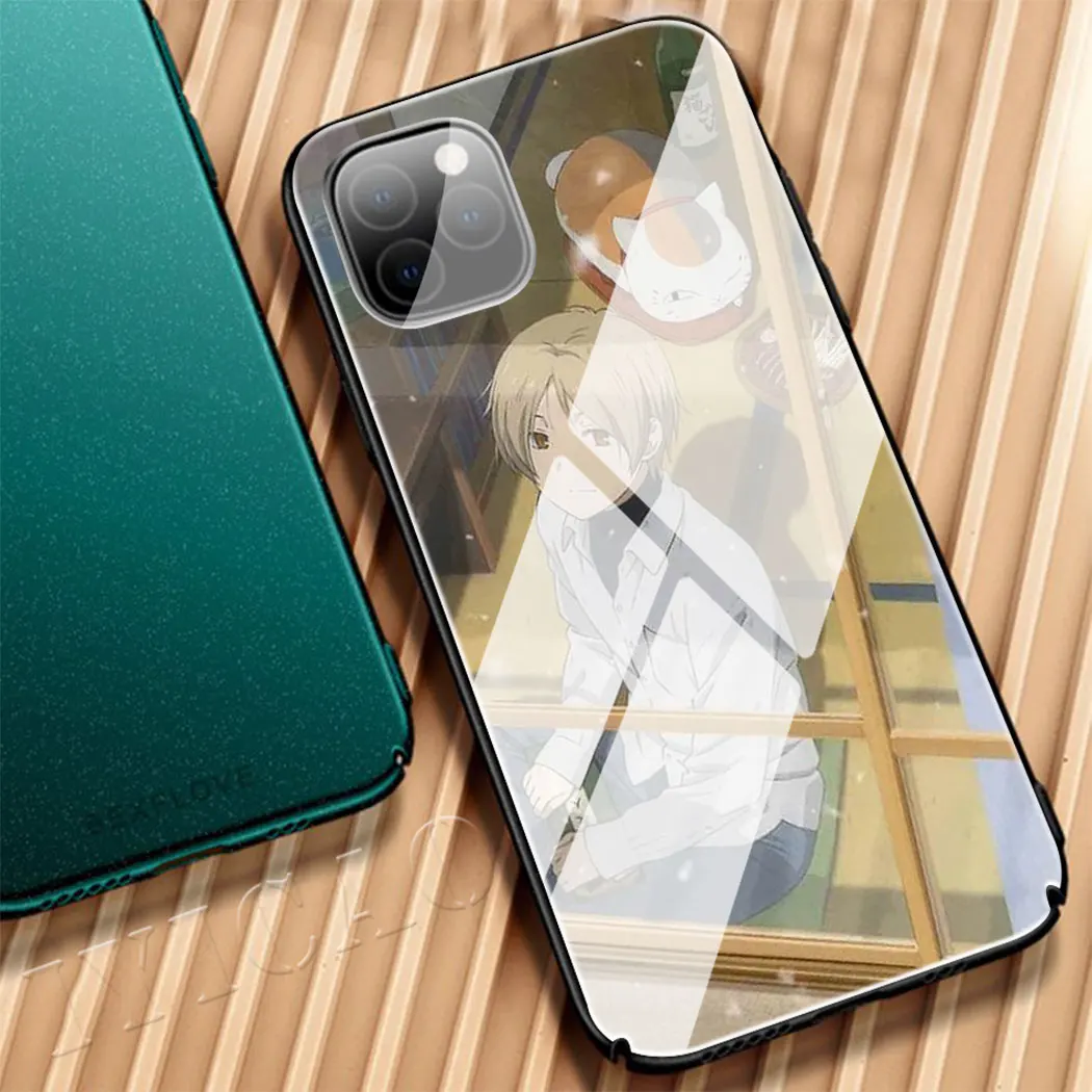 IYICAO Natsume Yuujinchou чехол для телефона из закаленного стекла для Apple iPhone 11 Pro XS Max XR X 8 7 6S Plus 5s SE