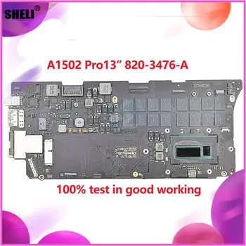 

laptop Motherboard notebook pc for Macbook Pro Retina 13" A1502 logic board I5-4258U 2014 year 820-3476-A CPU SR18A I5 2.4G 8GB