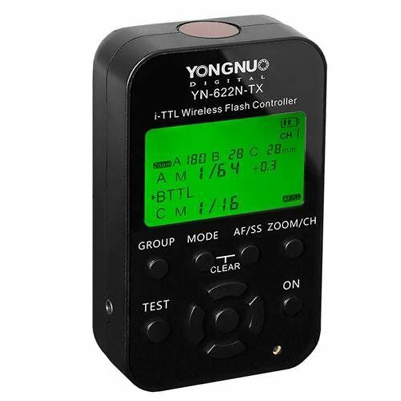 Беспроводной ЖК-экран Yongnuo YN622N контроллер TTL для Nikon D5500 D5300 D90 D7000 D7300 D3 TX YN-622N-TX 622 |