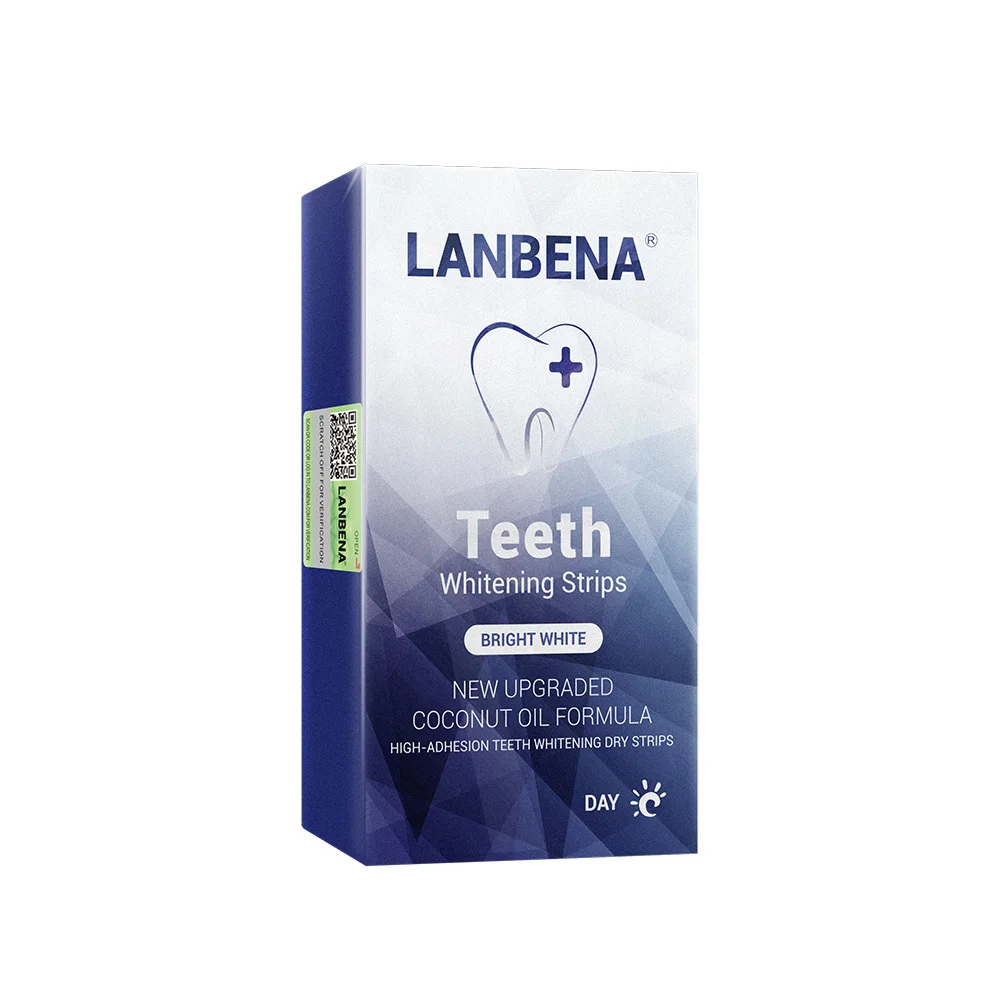 Bright white Lanbena отбеливание полости рта виниры для зубов белые полоски Удаляет налет пятна отбеливания зубов Стоматологические Инструменты 7 пар - Цвет: Bright white