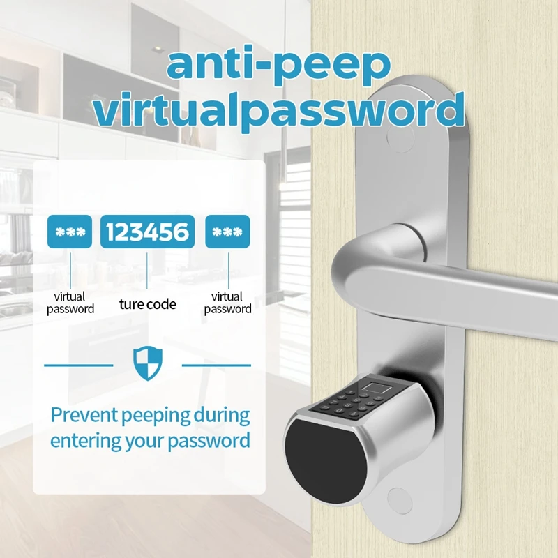 Bluetooth Fingerprint Cylinder Lock 1