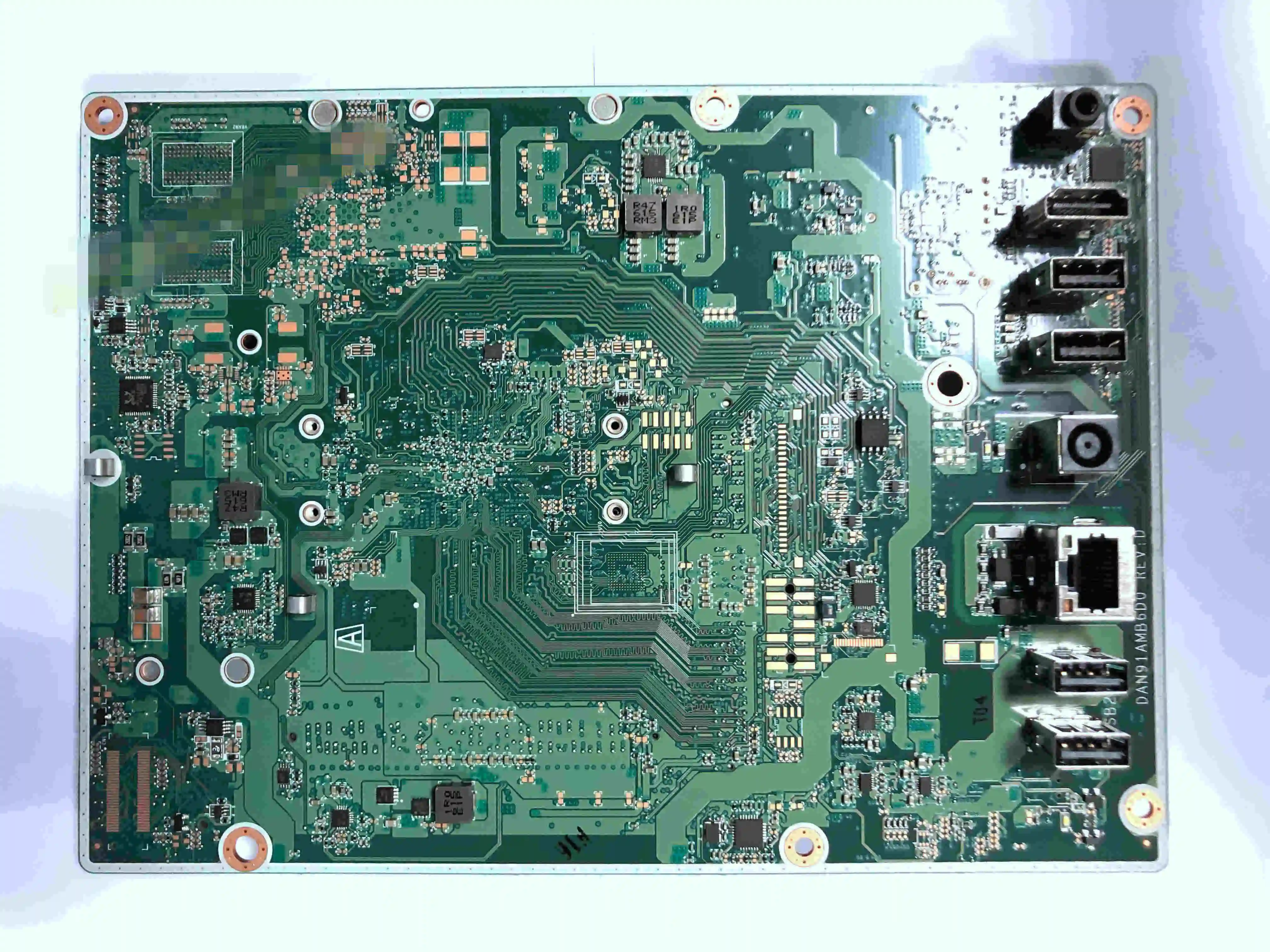 para hp 20-c 22-b Aio Série Intel Celeron Cpu Dan91amb6d0 Aio Desktop Motherboard 844831001 844831-002 Novo - Imagem 3