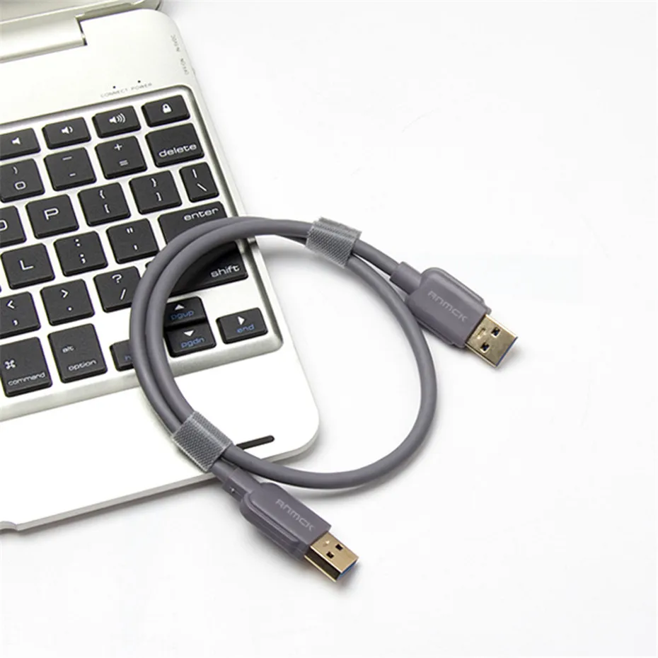 Anmck USB-USB Удлинительный кабель Тип A папа-папа USB 3,0 2,0 удлинитель для радиатора жесткого диска Webcom 0,5 м 1 м 1,5 м 2 м 3 м 5 м