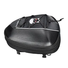 Мотоциклетная сумка на заднее сиденье, заднее седло, шлем, ткань Оксфорд