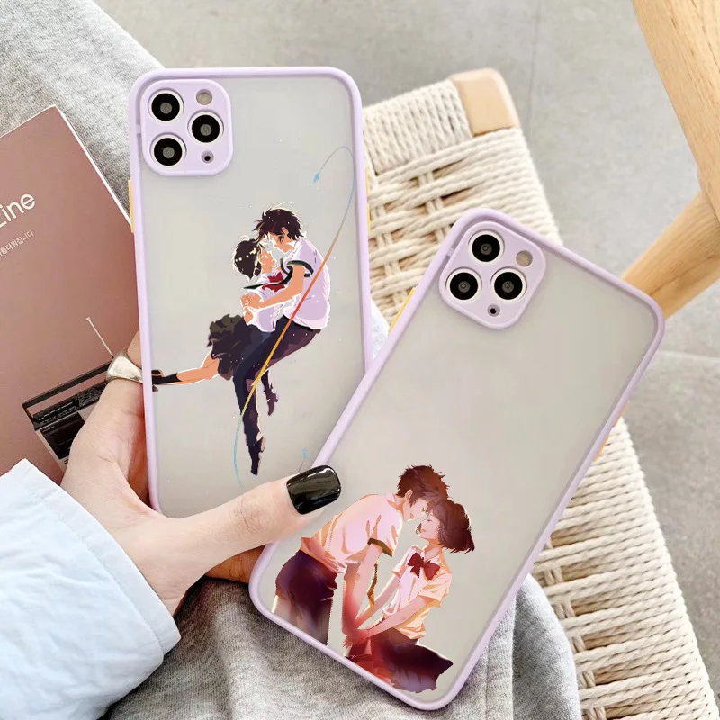 Makoto Shinkai Anime-Inspired Phone Case Cover