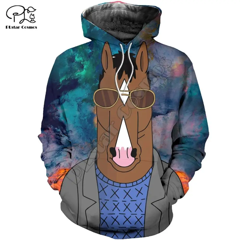 

PLstar Cosmos Animal Horse Cartoon Funny Casual Tracksuit pullover 3DPrint Unisex Newest zipper/Hoodies/Sweatshirt/Jacket B-1