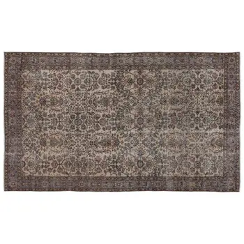 

Handmade Natural Vintage Turkish Area Rug 154x275 Cm-5'1''X9'0''