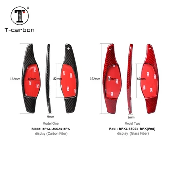 

Real Carbon 2 Paddles Wheel Paddle for Audi R8 RS3 RS4 RS5 TTRS Car Accessories 019 Car Styling Fiber Steering Wheel Shift