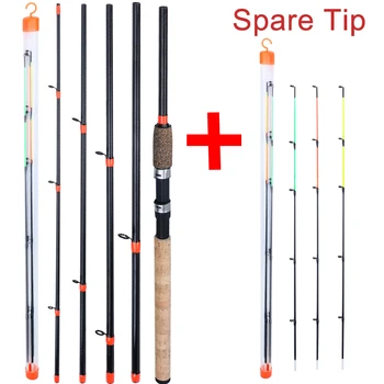 

Sougayilang 6 Section 3M Fishing Rod L M H Free Tip Power Fishing Pole Carbon Fiber Rod Spinning Travel Rod Carp Fishing Tackle