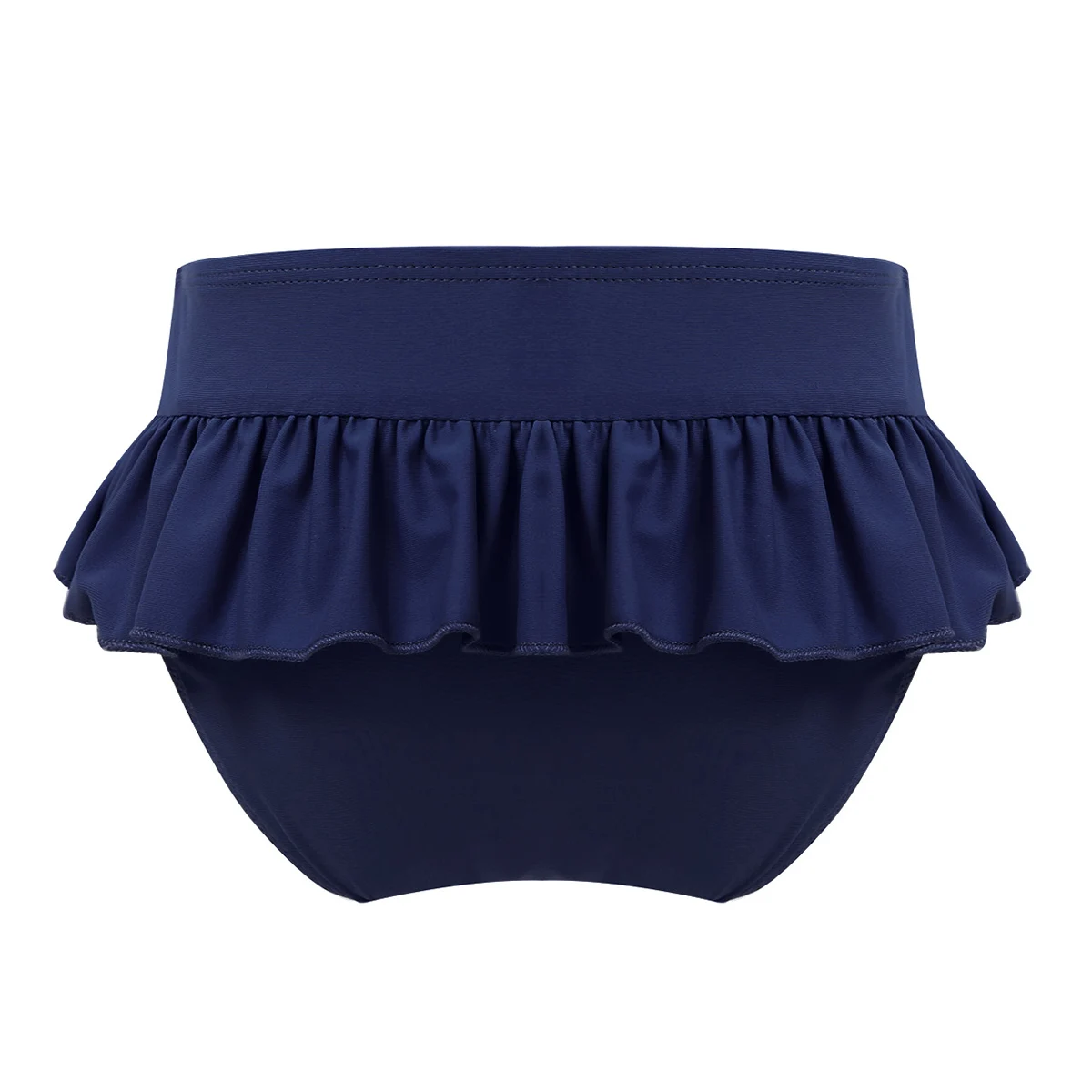 Children Underwear Wide Elastic Waist Silky Smooth Ruffle Girls Swim