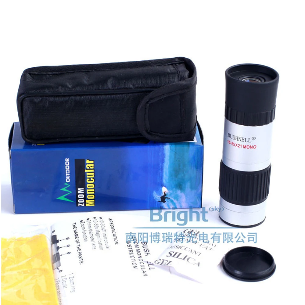 variable power telescope 15-55x21 Monoculars high power HD low light night vision Monocular outdoor camping hunting telescopes