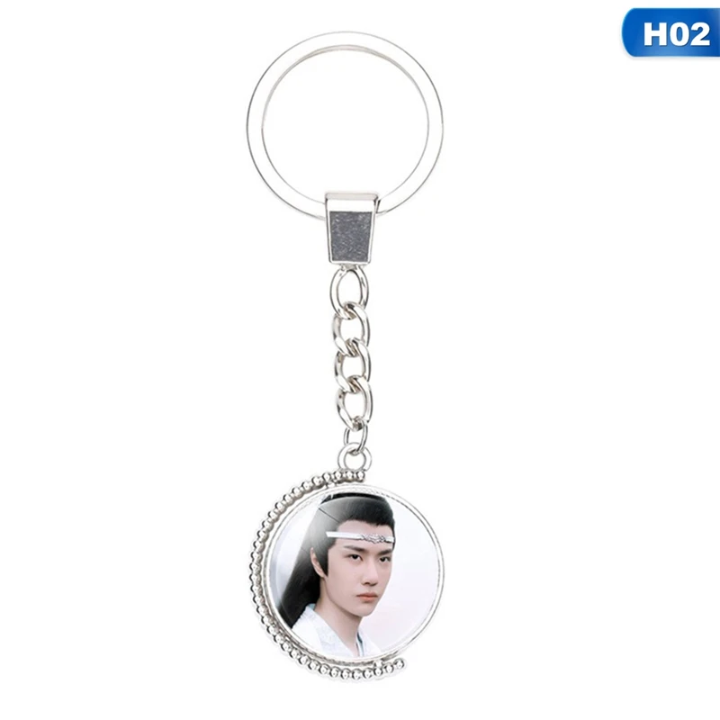 KEY4706H02 1 шт. Weiwuxian Lan Zhan Portachiavi брелок подвеска брелок - Цвет: KEY4706H02
