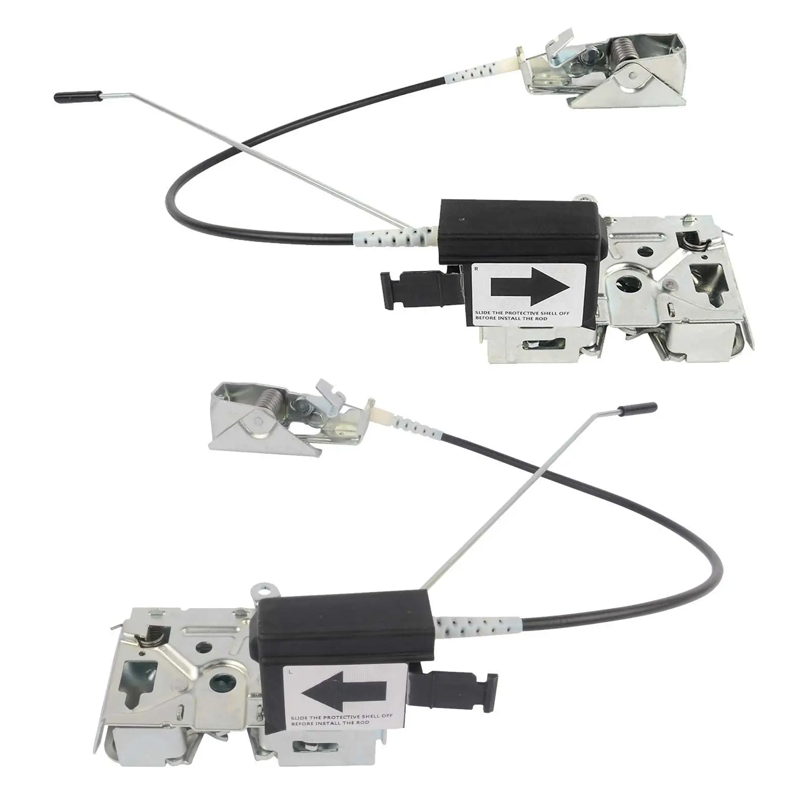 

AP03 2* Front Driver+Passenger Side Door Latch Assembly For Ford F150 F250 F350 1992-1997 F4TZ15219A64A