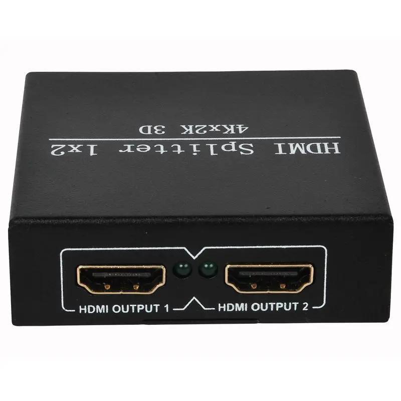 30 Гц Uhd 4K x 2K Hdmi 2,0 сплиттер 1X2 Поддержка Hdcp 1,4 3D Hdmi сплиттер 2,0 1 вход 2 выход переключатель коробка для Ps4 Blu-Ray Dvd Hdtv