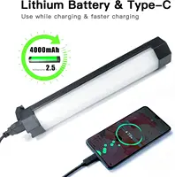 LUXCEO P200 IP67 Rainproof RGB Tube Built-in Battery & Magnet With APP Control LED Video Light For Studio Photo Product Lighting 2