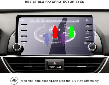 

For Honda Accord 2018 2019 7 Inch Car Navigation Tempered Glass Touch Screen Protector Anti-Scratch and Shock