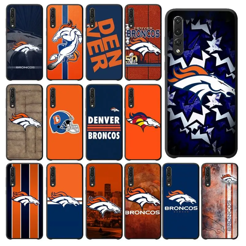 

NBDRUICAI Denver Broncos High Quality Phone Case for Huawei P9 10 lite P20 pro lite P30 pro lite Psmart mate 20 pro lite