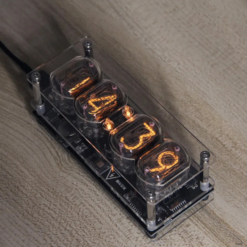 Nixie Tube Clock IN12 Glow Tube Clock