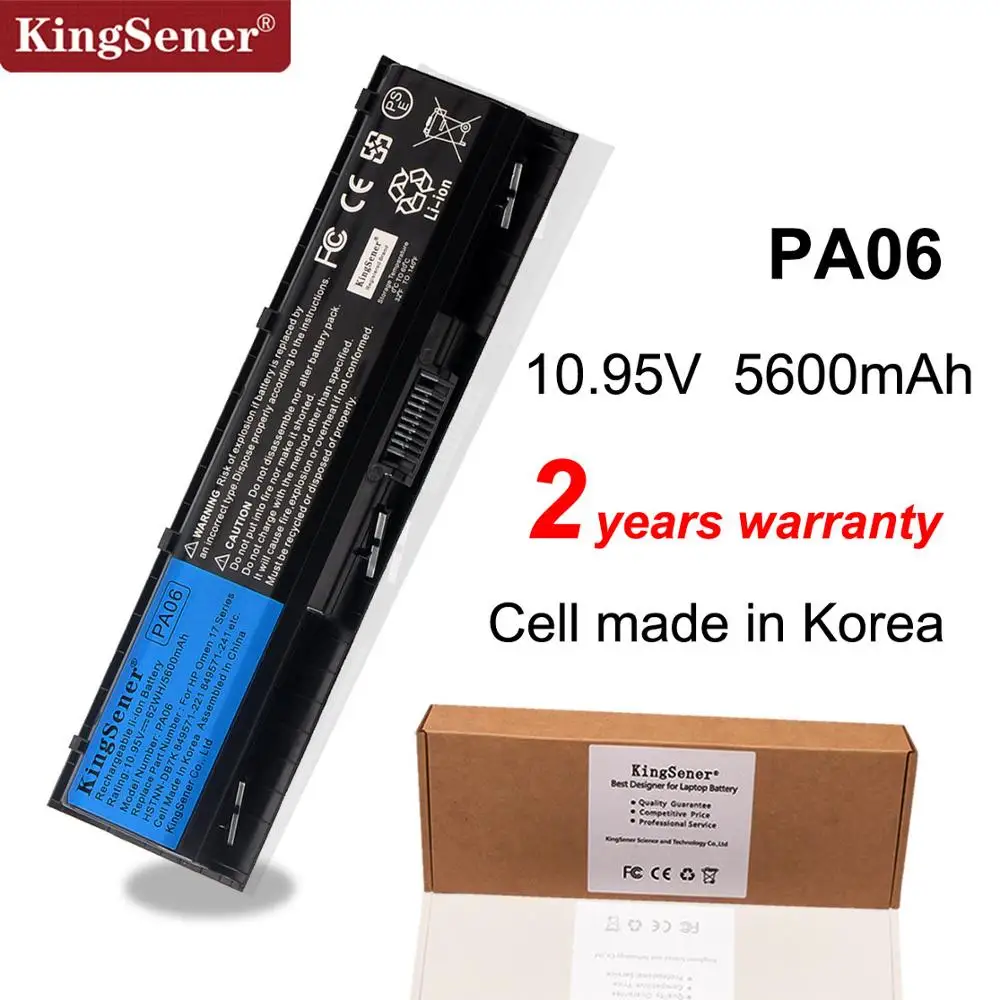 Аккумулятор Kingsener PA06 для HP 17 w000 w200 ab000 17t ab200 849571 221 241 849911 850 Корея|Аккумуляторы