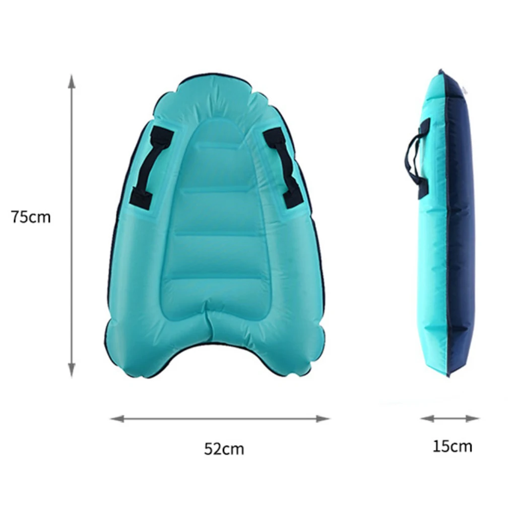 Girls Boys Inflatable Bodyboards Kids Surf Surfing Swim Learning Kick Board Kickboard Leakproof Soft 60x80cm Mini Surfboards Girls Boys Inflatable Bodyboards Kids Surf Surfing Swim Learning Kick Board Kickboard Leakproof Soft 60x80cm Mini Surfboards