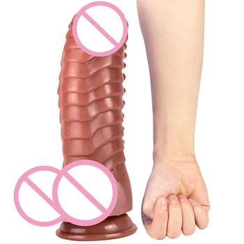 2021 Monster Super Huge Realistic Dildo Animal Penis Vagina G-spot Simulate Anal Expansion Sex Toys For Women Man Big Butt Plugs 3