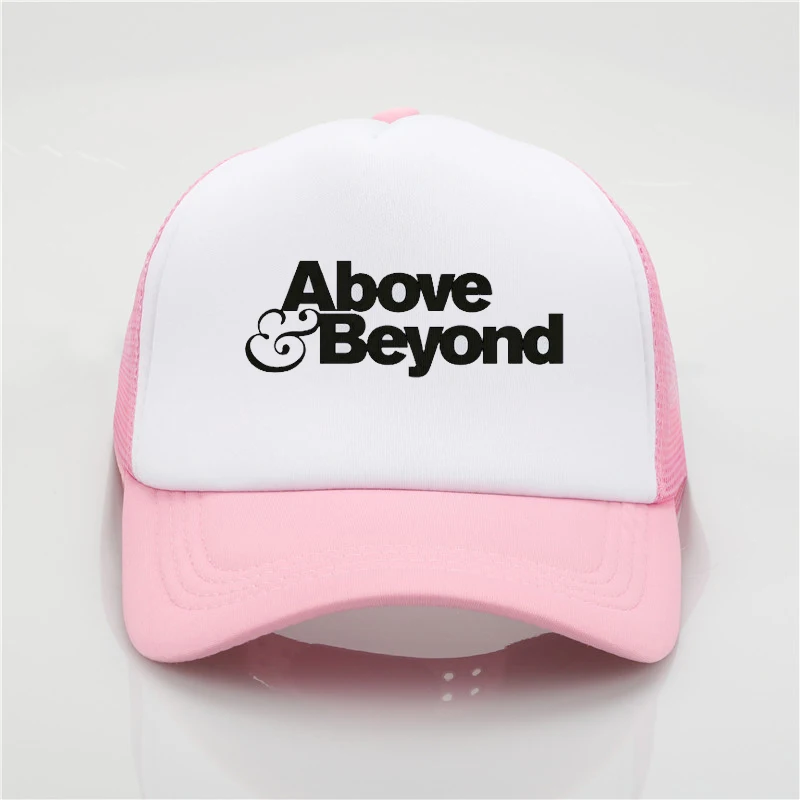 Above Beyond бейсбольная кепка с принтом логотипа Мужская Летняя женская Солнцезащитная шляпа уличная хип-хоп кепка Anjunabeats Кепка диджея - Цвет: Розовый