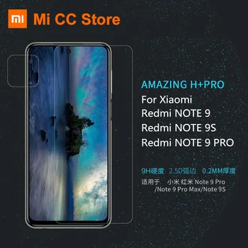 

Nillkin Amazing H Pro Glass Film For Redmi Note 9S 9 Pro 2.5D 9H Protective Tempered Glass Redmi Note 9 S Note9S Note 9 pro MAX