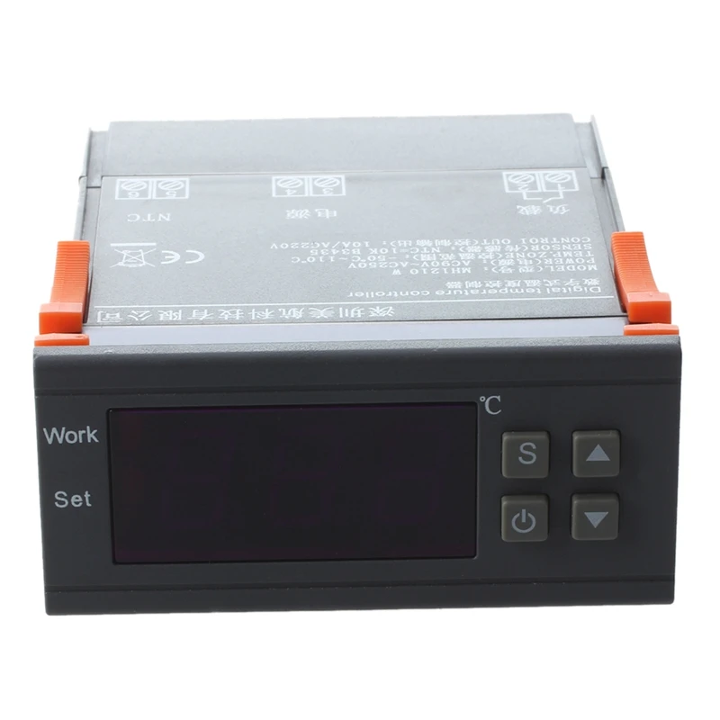 Цифровой экран контроллера температуры AC 90 V-250 V MH1210W