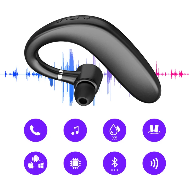 Auricolari Bluetooth запонки Vivavoce Auricolare беспроводной привод вызова спортивные с