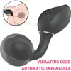 Sex Shop New Huge Inflatable Male Prostate Massager Vibrating Anal Plug Expansion Big Butt Plug Vibrator Anal Sex Toys For Men 1
