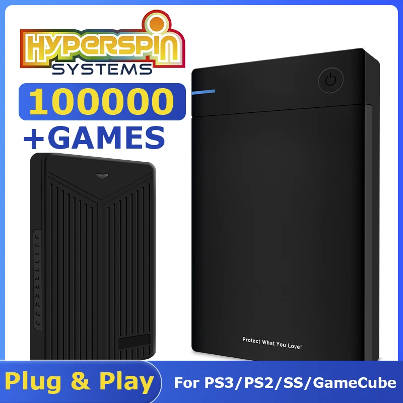 Hyperspin Hdd勝利7 8 10外部ポータブルハードドライブbuilt Inレトロゲームps3 Ps2 Ps1 Ss Wii N64 ゲームキューブ Xボックス 交換部品 アクセサリー Aliexpress