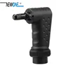 NEWONE Right Angle Converter Attachment For Dremel Tool Accessories Rotary Tools (Black), EEEkit Right Angle Drill Converter ► Photo 3/6