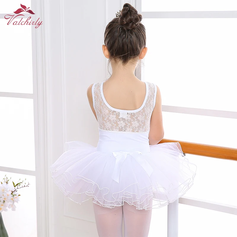 Acheter Robe Tutu de danse de Ballet pour enfants filles, épissure en  maille, dos en forme de U, Costumes de spectacle de justaucorps de  gymnastique