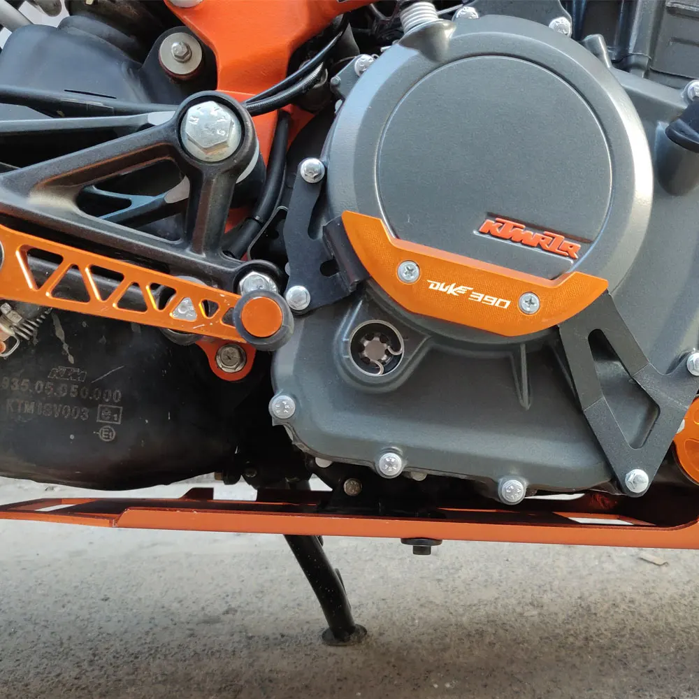 2019-New-Orange-Motorcycle-Engine-Cover-Guard-Protector-CNC-Aluminum-Accessories-Orange-Black-for-KTM-Duke