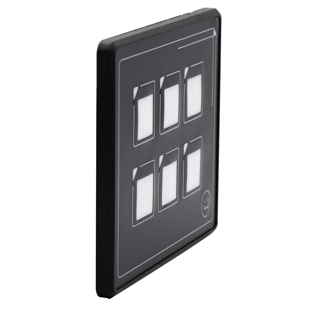 12v 24v кнопка-переключатель панели 6-контактный переходник с внутренней пленка Водонепроницаемый IP66 Универсальный цепи Управление+ PPTC w/USB кабель& мембрана Управление коробка