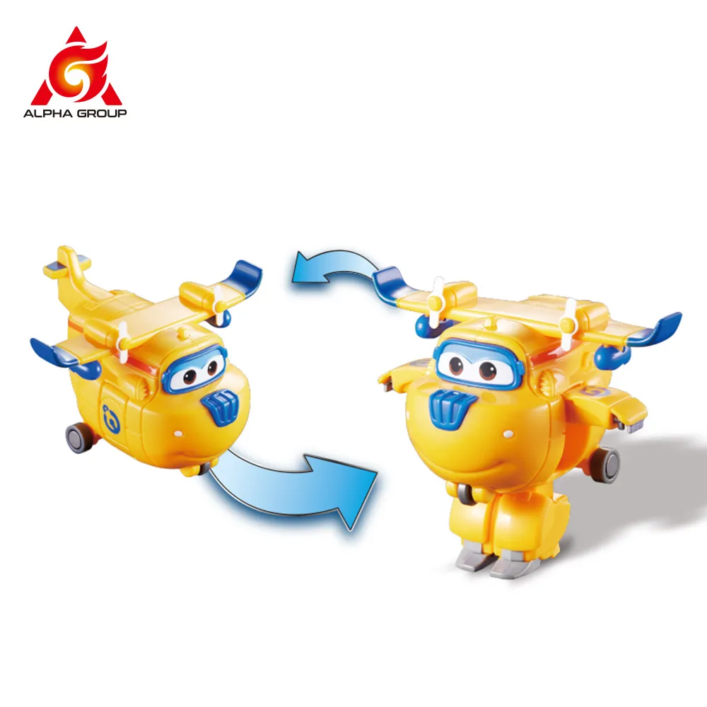 Экшн фигурки роботов Супер Крылья трансформирующиеся 2 шт./партия|Игровые и