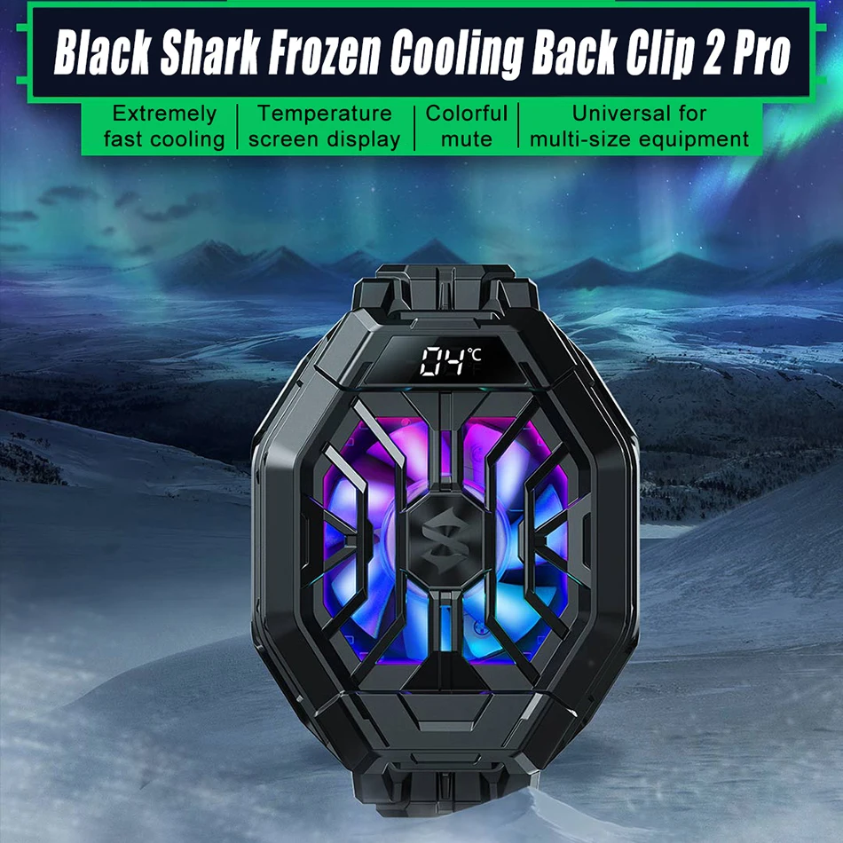 Original Black Shark 4 3 Pro 2 Pro Fun Cooler Liquid Cooling Fan Back Clip  For Xiaomi Mi 10 Pro Rog 2 Pro 3 Red Magic Funcooler - Mobile Phone Cooler  - AliExpress