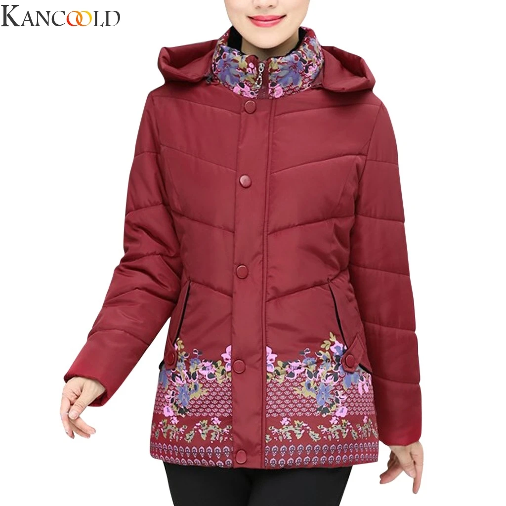 KANCOOLD, женские зимние куртки, пальто, парки, имитация танга, костюм, куртки, теплая верхняя одежда с капюшоном, большой воротник из искусственного меха