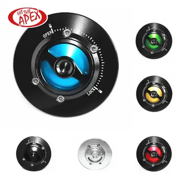 

Keyless Motorcycle Fuel Tank Cap For S1000RR S 1000RR 2009-2016 2017 CNC Aluminum Billet Nimble Quick Lock Twist off Gas Cover