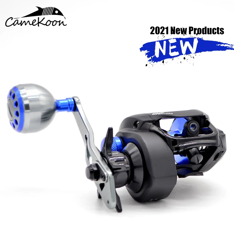 Рыболовная катушка CAMEKOON GHS105Series для морской и пресной воды 7 3: 1 магнитный