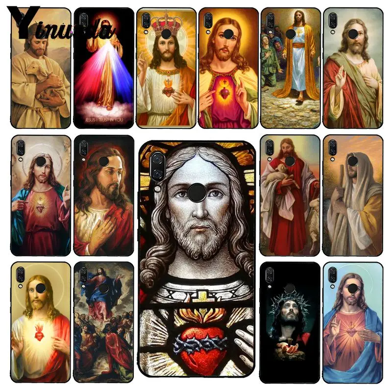 

Yinuoda Jesus Christ God bless you Phone Case for Xiaomi Redmi Note 7 5 4 Redmi 5plus 6A Note8 4X Note8Pro