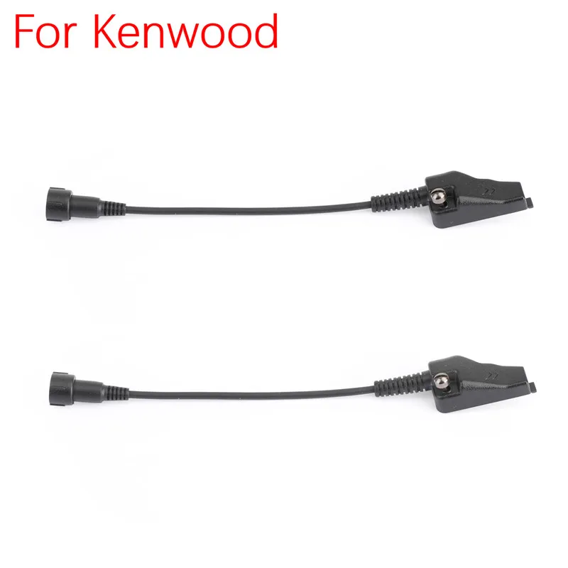 2PCS K385 plug wire Artudatech Interphone гарнитура сменный мини-din кабель для Hytera X1P X1E X1 PD600 PD680 для Kenwood TK для Motorola SL7550 - Цвет: 2PCS K385 plug wire