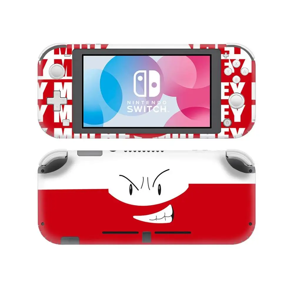 Pokemons кожи наклеивающиеся Переводные картинки для детей nintendo Switch Lite консоль и контроллер Joy-con протектор переключатель Lite виниловое покрытие наклейка s - Цвет: YSNSL0451