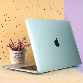 

Crystal Laptop Hard Case Cover For 2019 New Apple Macbook Air 11 13 15 Pro Retina 12 New PRO 13 15 Touch Bar A1932/A1990/A2159