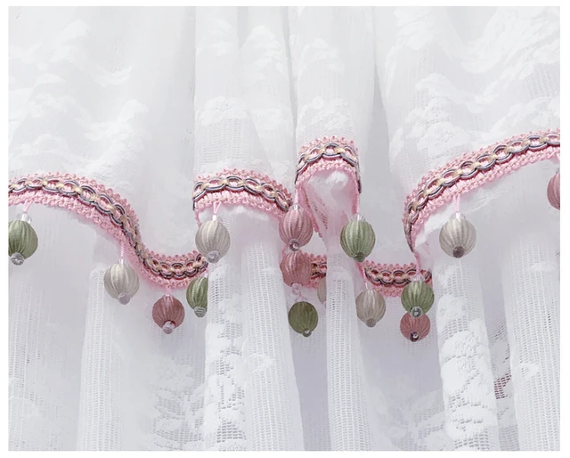 Tenda Da Letto Principessa - Baldacchino Con Corona, Pizzo Trasparente, Zanzariera, Per Camera Bambina - Foto 3